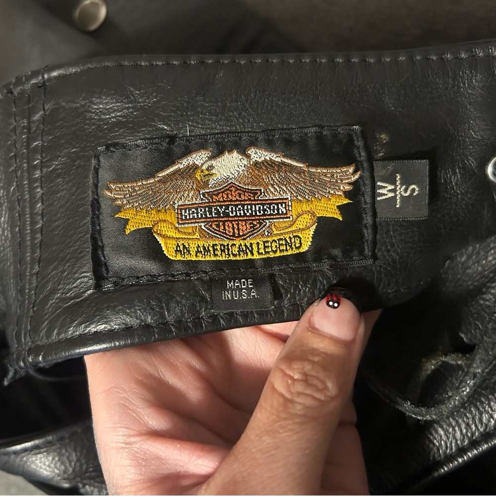 Harley-Davidson Black Leather chaps